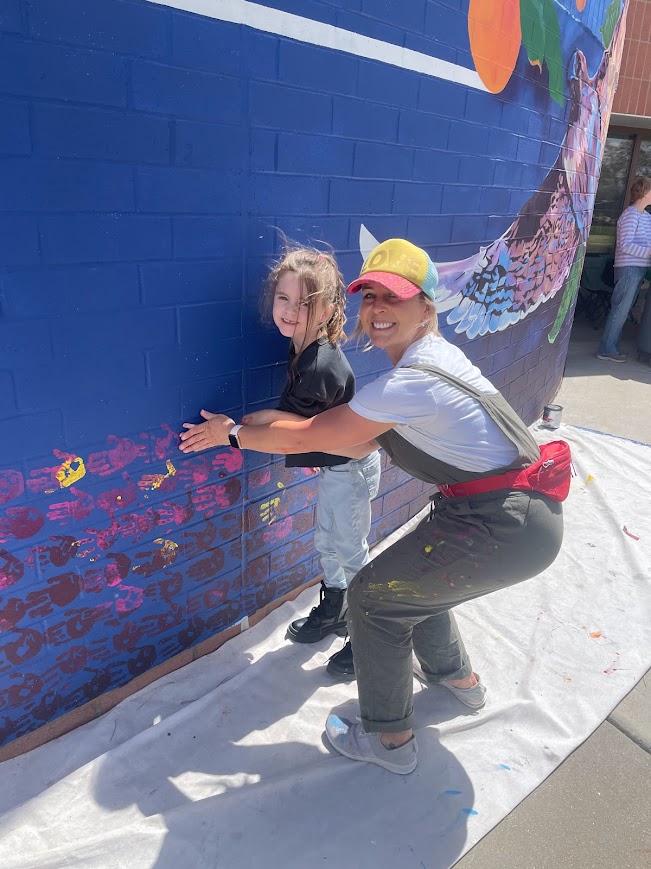 Wingate Elementary school mural